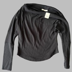 Free People Black Sweater